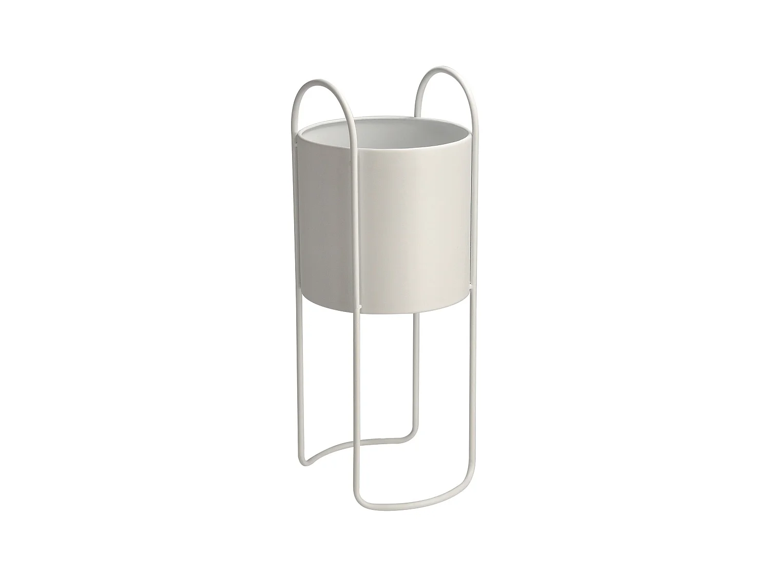 Cache pot Zenara Blanc Moyen 54 x 22 x 22