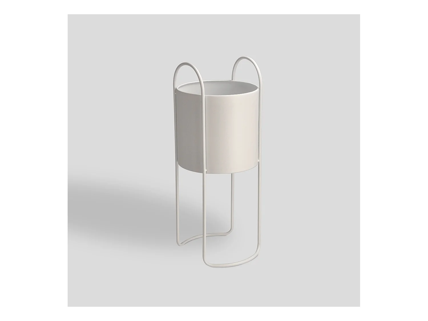 Cache pot Zenara Blanc Moyen 54 x 22 x 22