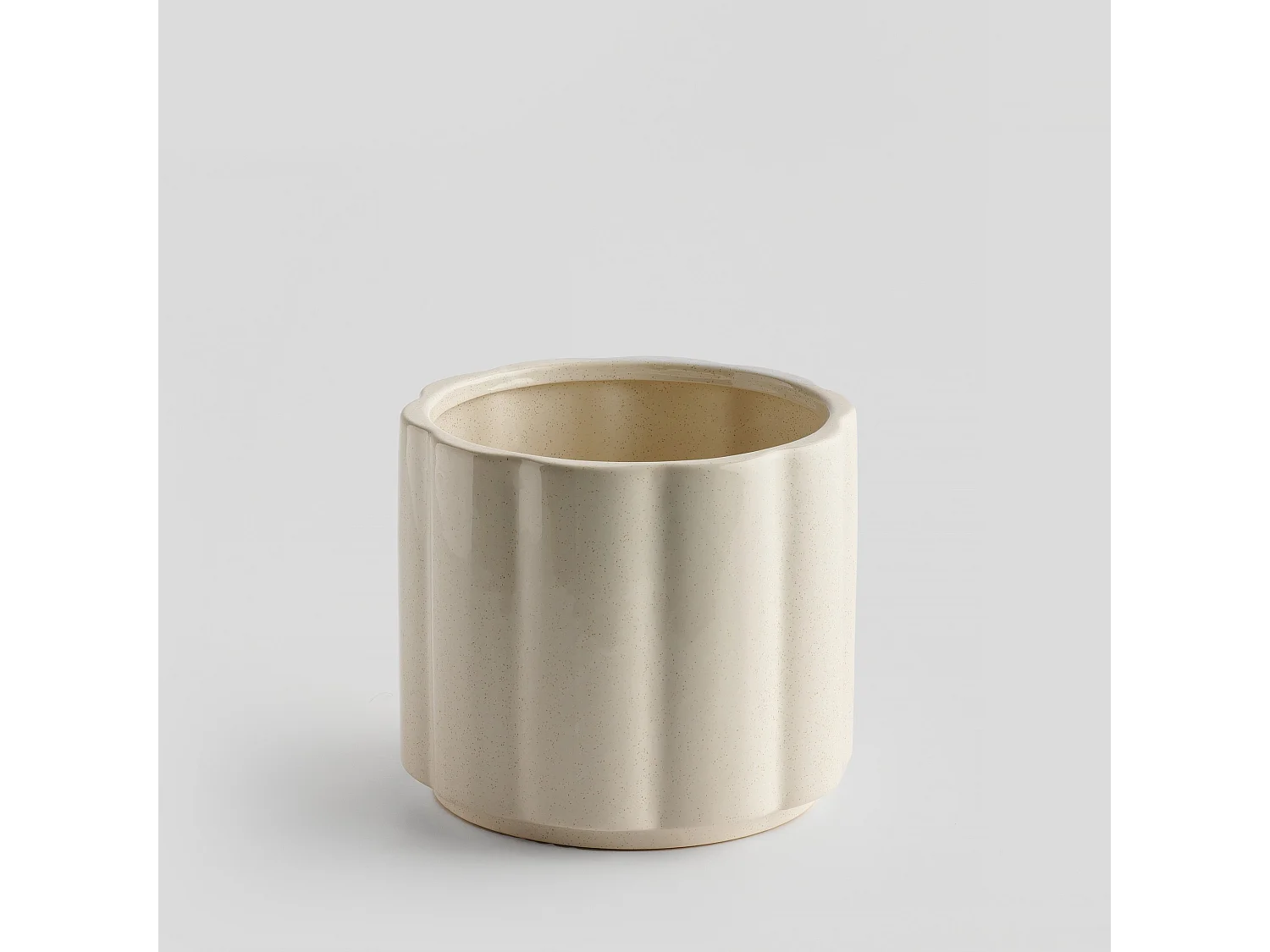 Cache pot Ophelia Beige Clair 18 x 21
