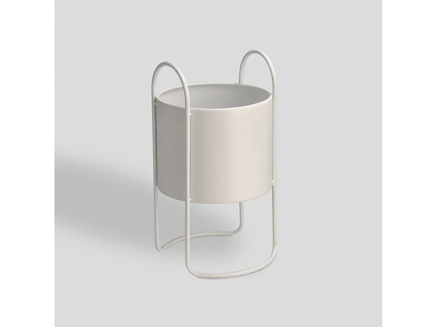 Blumentopf Zenara Weiß Modern & Langlebig