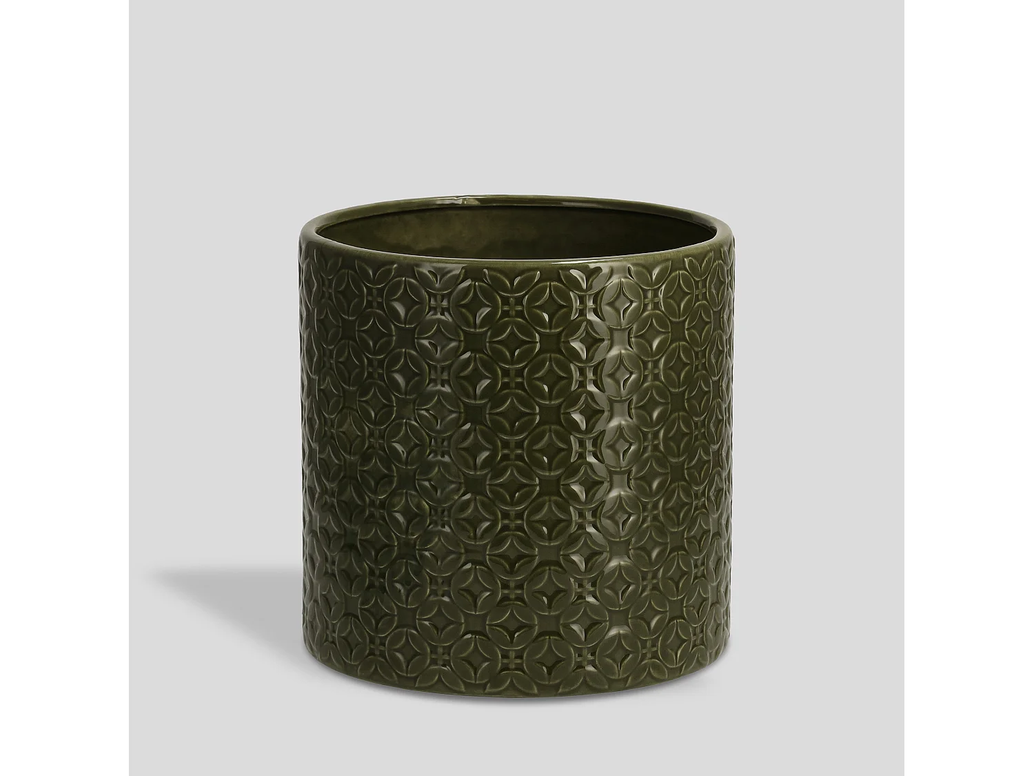 Blumentopf Loui mittelgrün 18.5 x 18.5