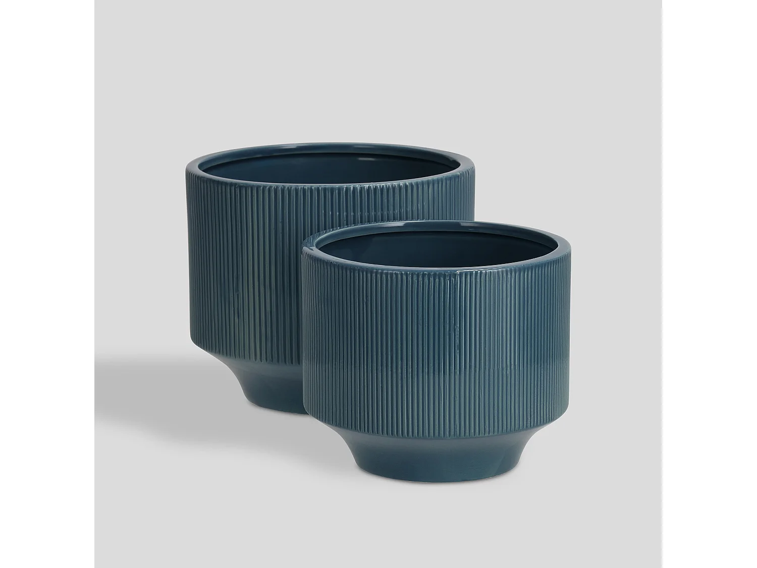 Blumentopf Veroniq Mittelblau 17 x 20 x 20