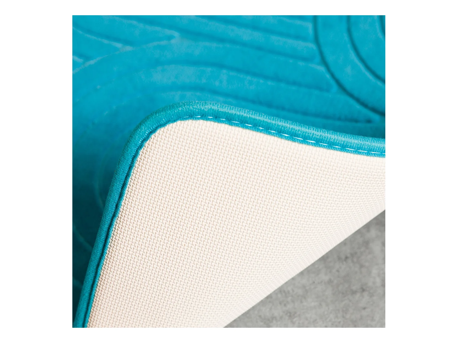 Teppich Hausa mittel türkis 45 x 65