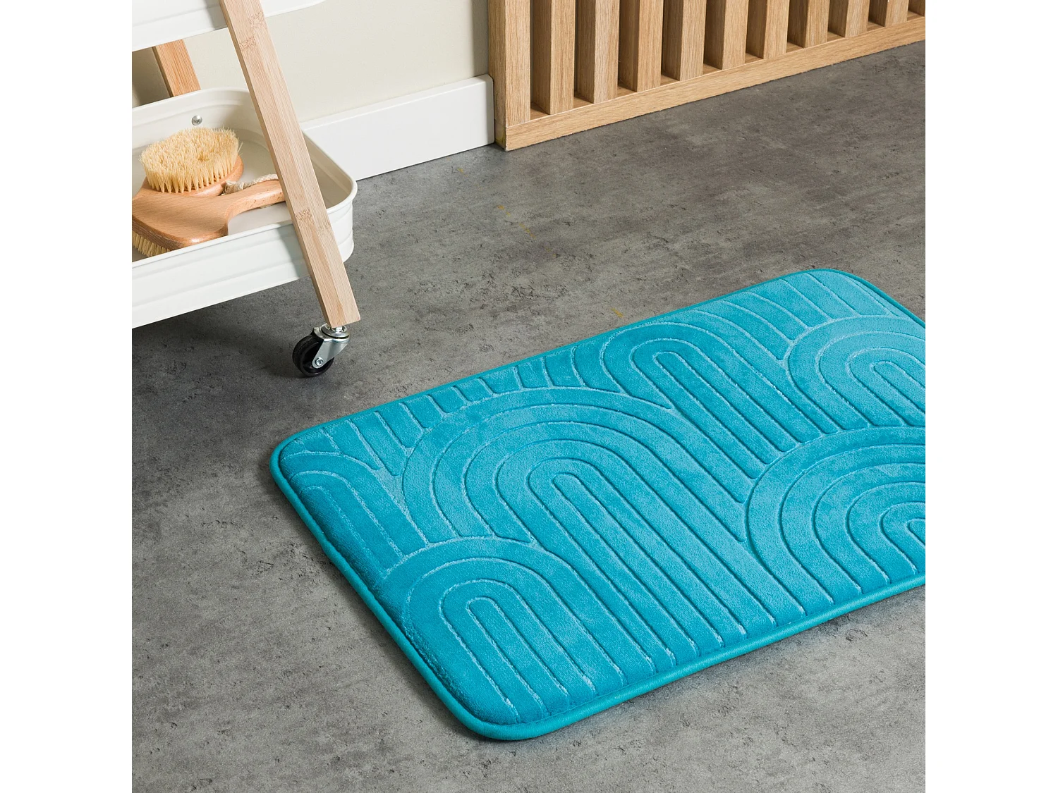 Tapis De Couloir Hausa Turquoise Moyen 45 x 65