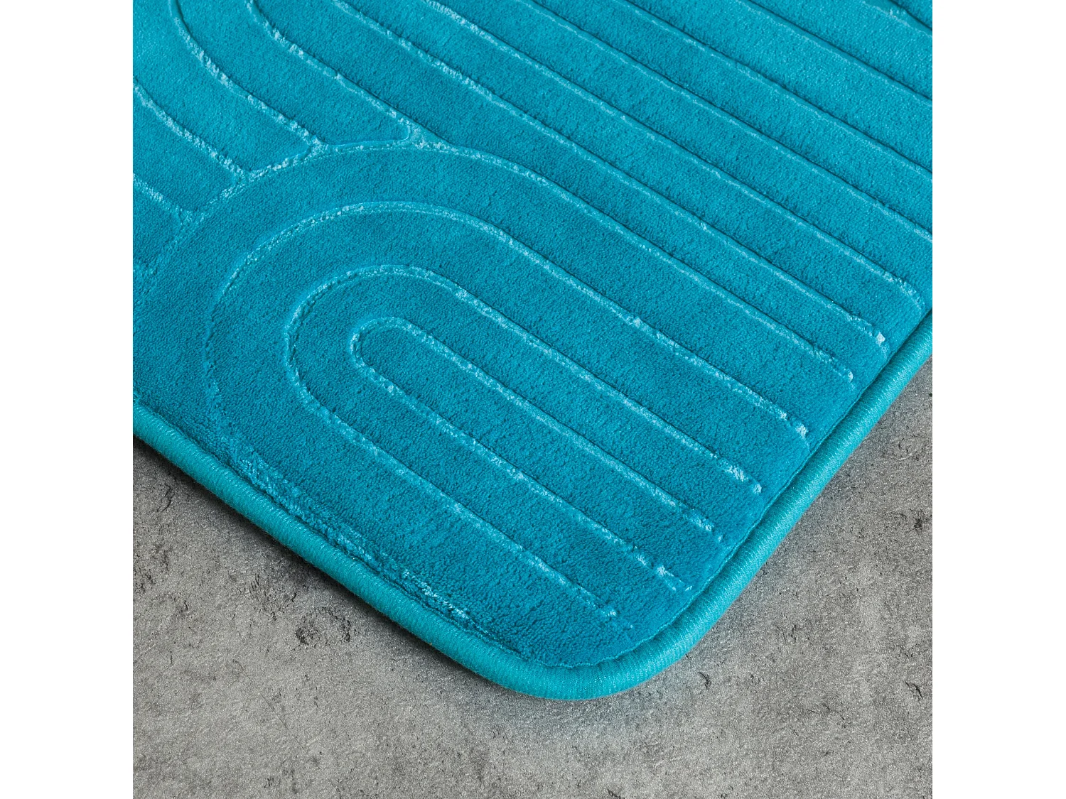Tapis De Couloir Hausa Turquoise Moyen 45 x 65