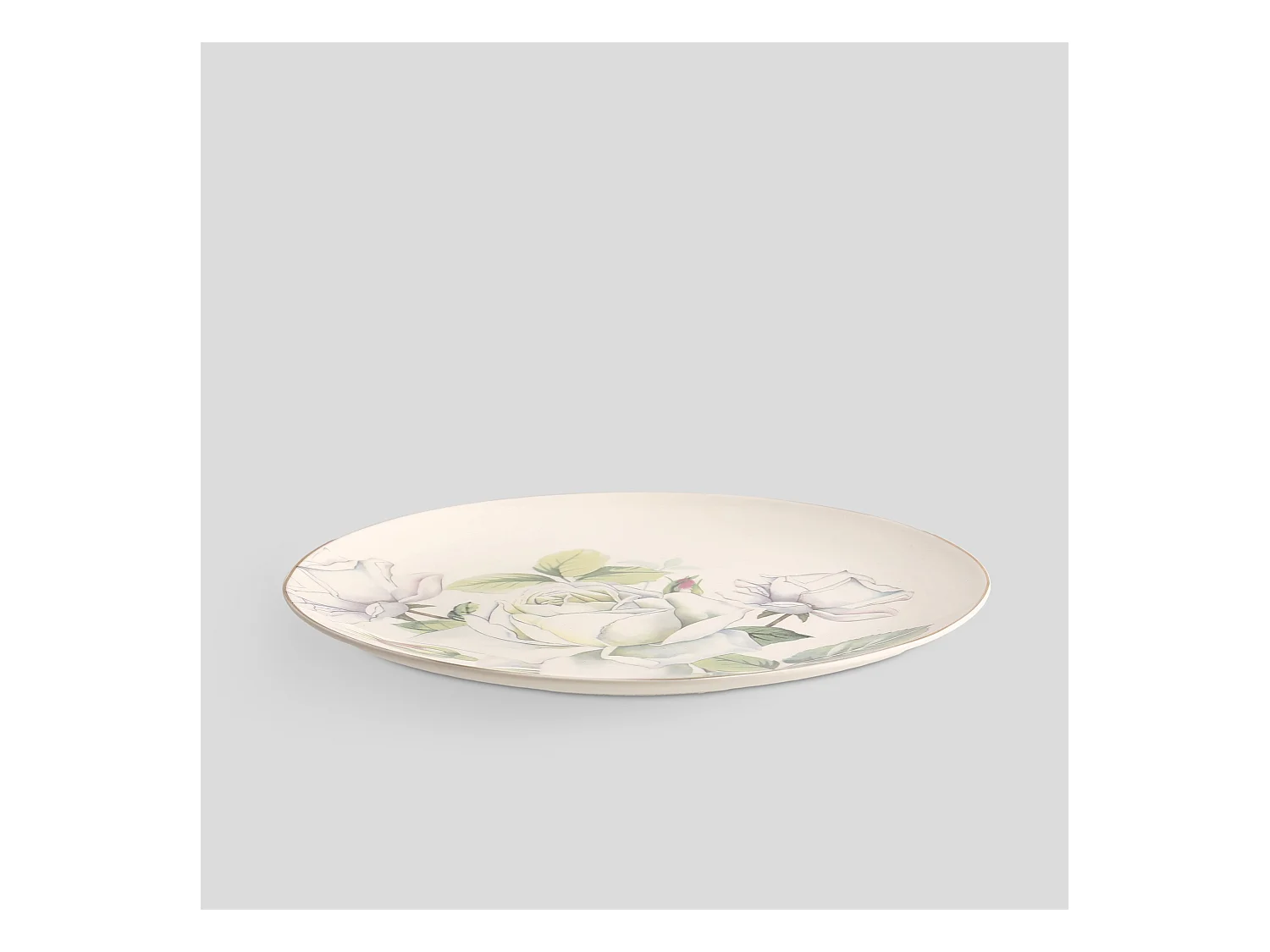 Essteller Arrosa mittelweiß 27 cm