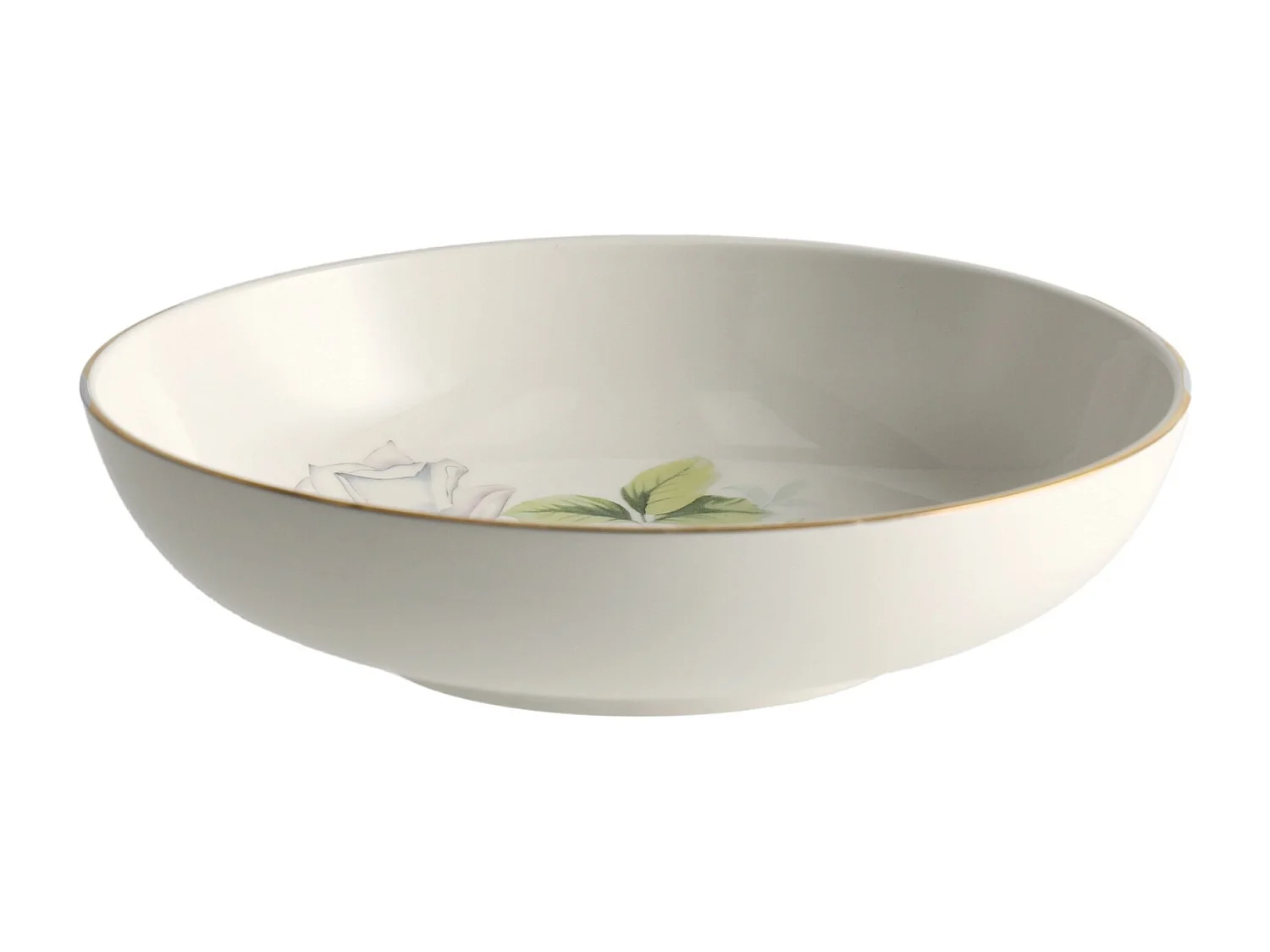 Assiette Creuse Arrosa Blanc Moyen 5 x 20