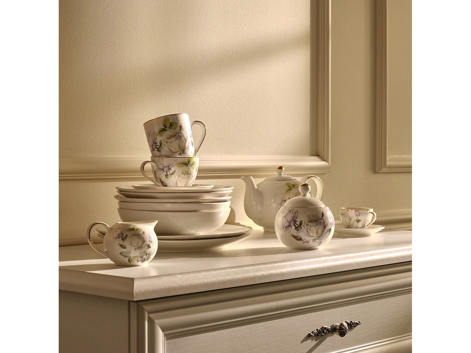 Assiette Creuse Arrosa Blanc Moyen 5 x 20