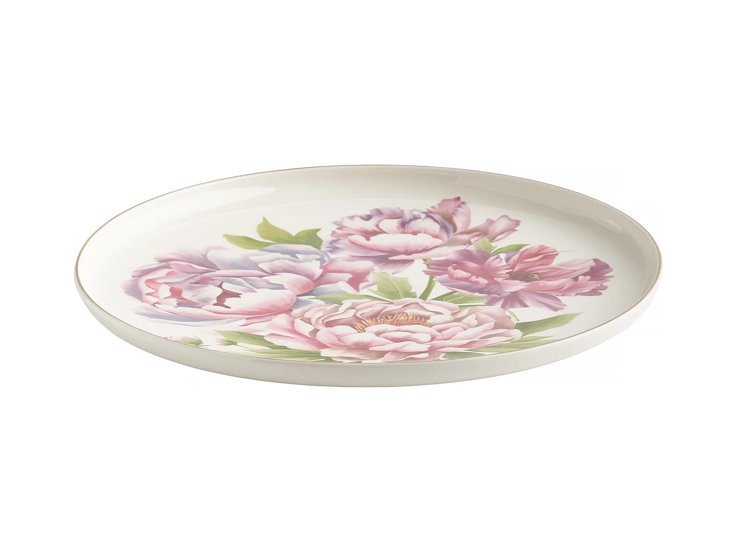 Assiette Plate Aurelis Moyen Multicolore 2.5 x 26