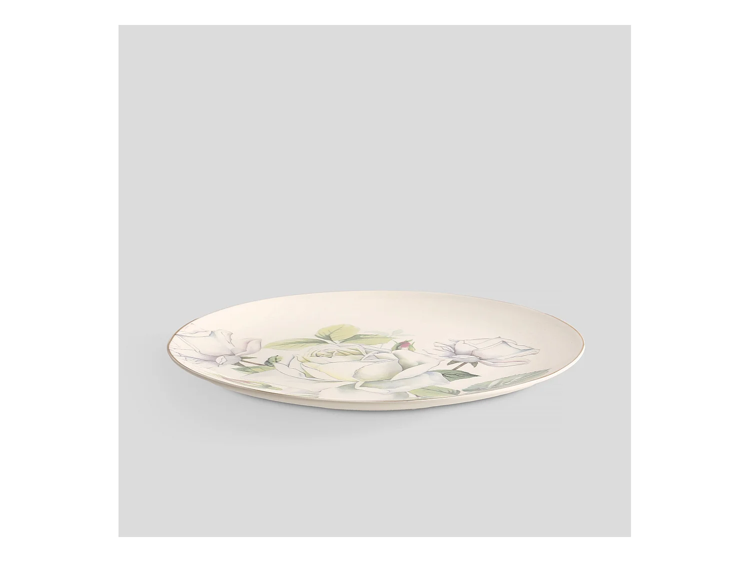 Dessertteller Arrosa mittelweiß 21 cm