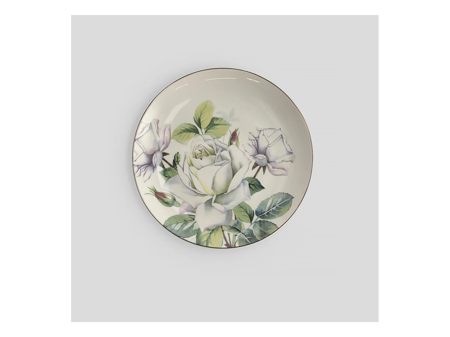 Dessertteller Arrosa mittelweiß 21 cm