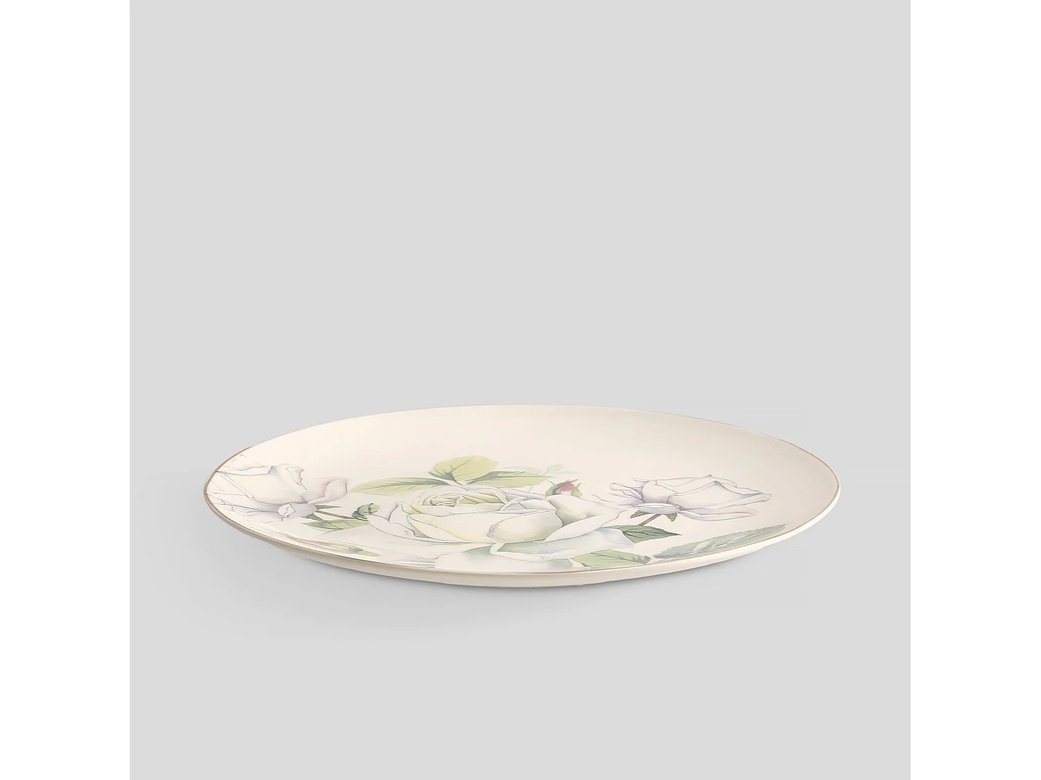 Assiette À Dessert Arrosa Blanc Moyen 2 x 21