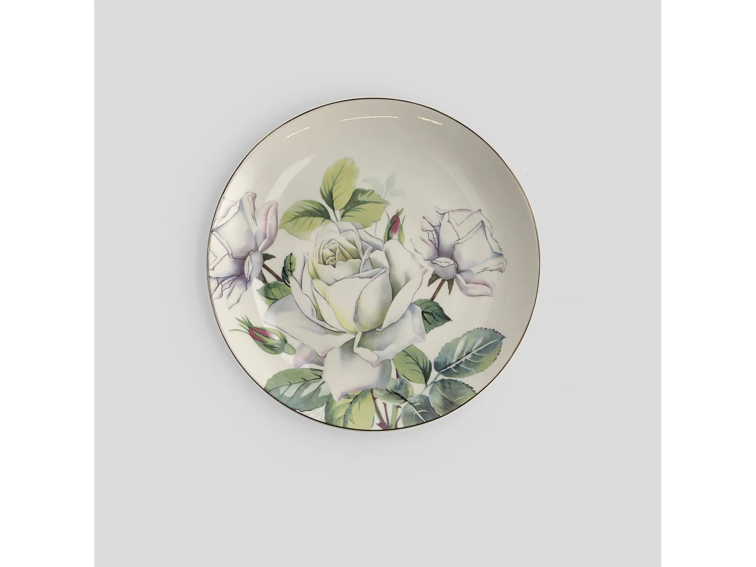 Assiette À Dessert Arrosa Blanc Moyen 2 x 21