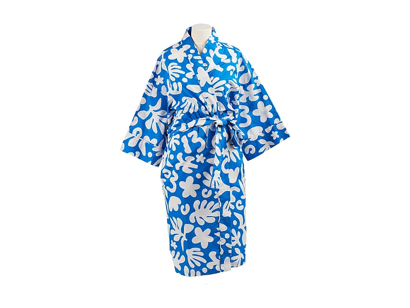 Peignoir En Coton Breeze Bleu Foncé 70 x 115