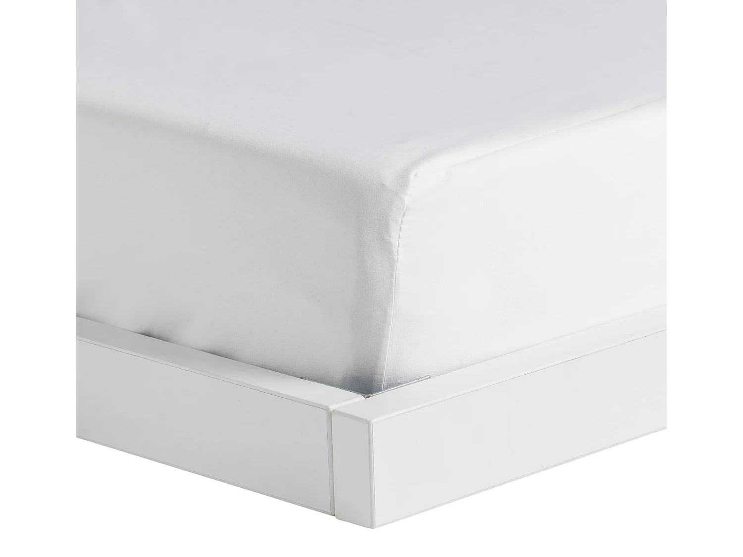 Spannbetttuch Micros mittelweiß 25 x 140 x 200