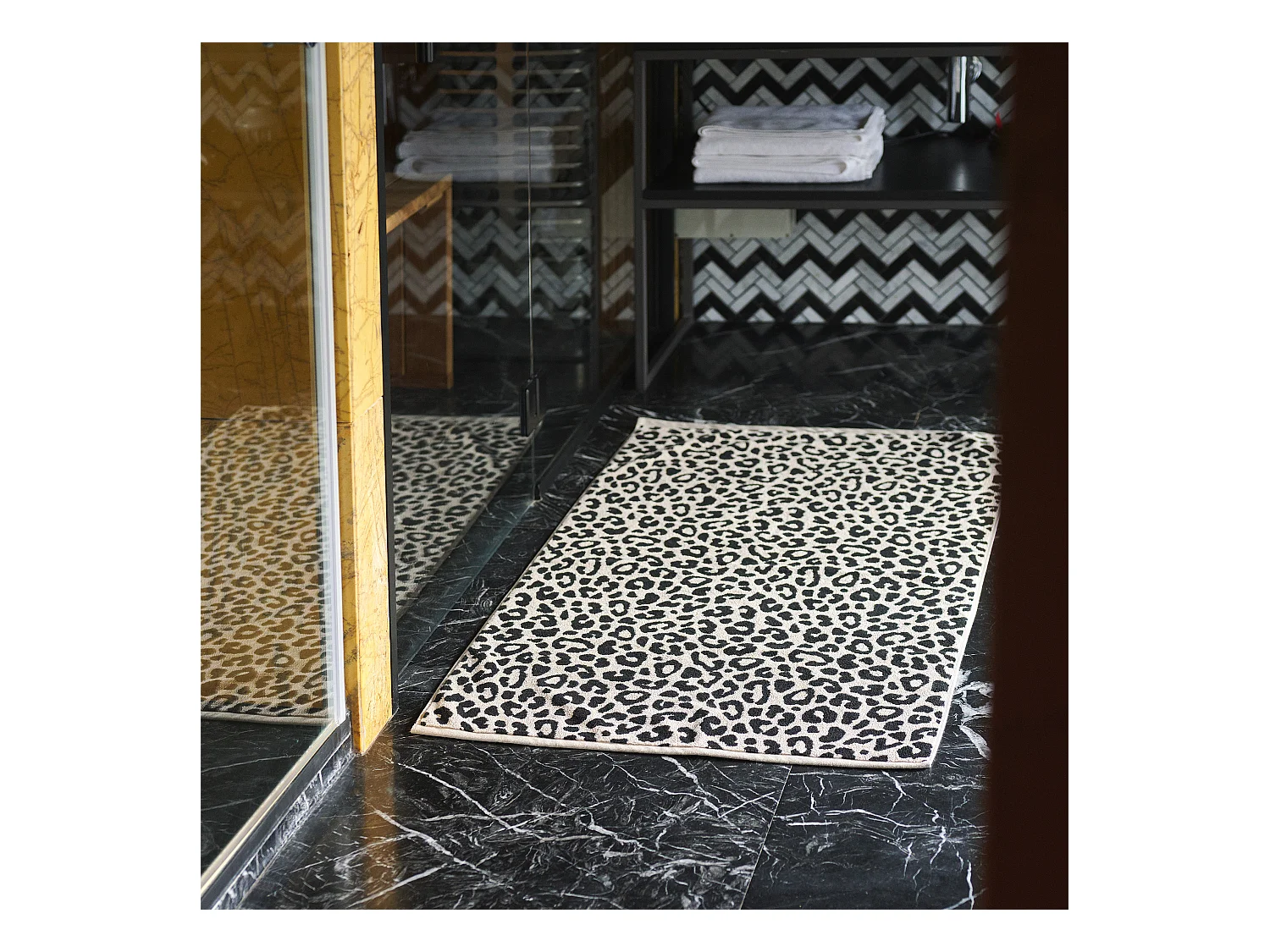 Tapis Panther Beige Moyen 70 x 120