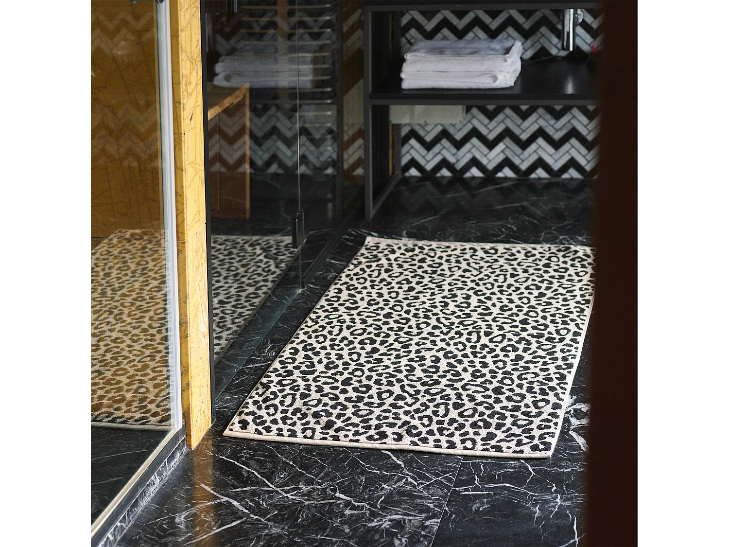 Tapis Panther Beige Moyen 70 x 120