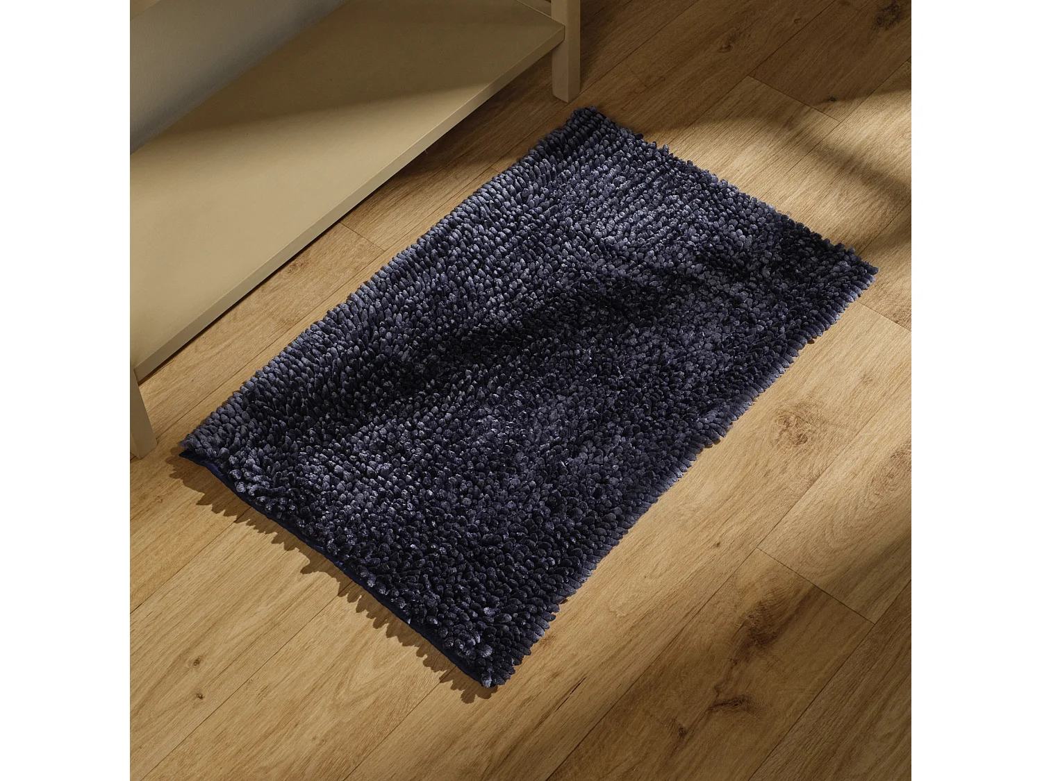 Tapis Nimossos Bleu Foncé Polyester 50 x 80