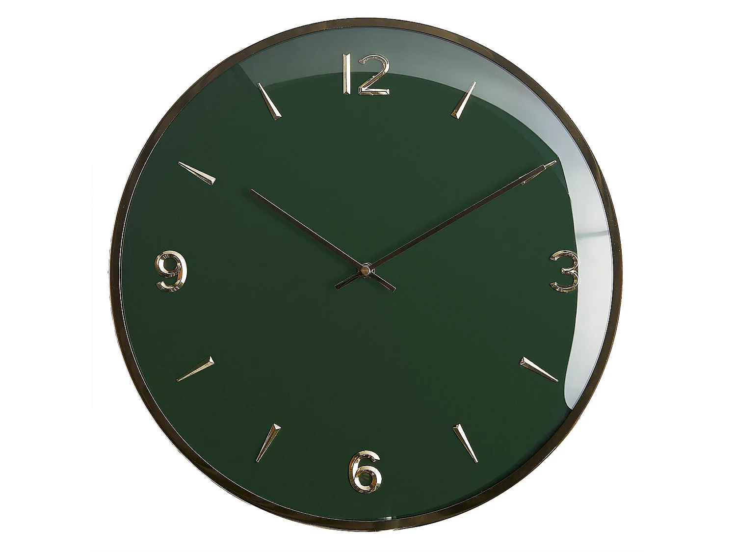 Wanduhr Tuma2 mittelgrün 41 cm