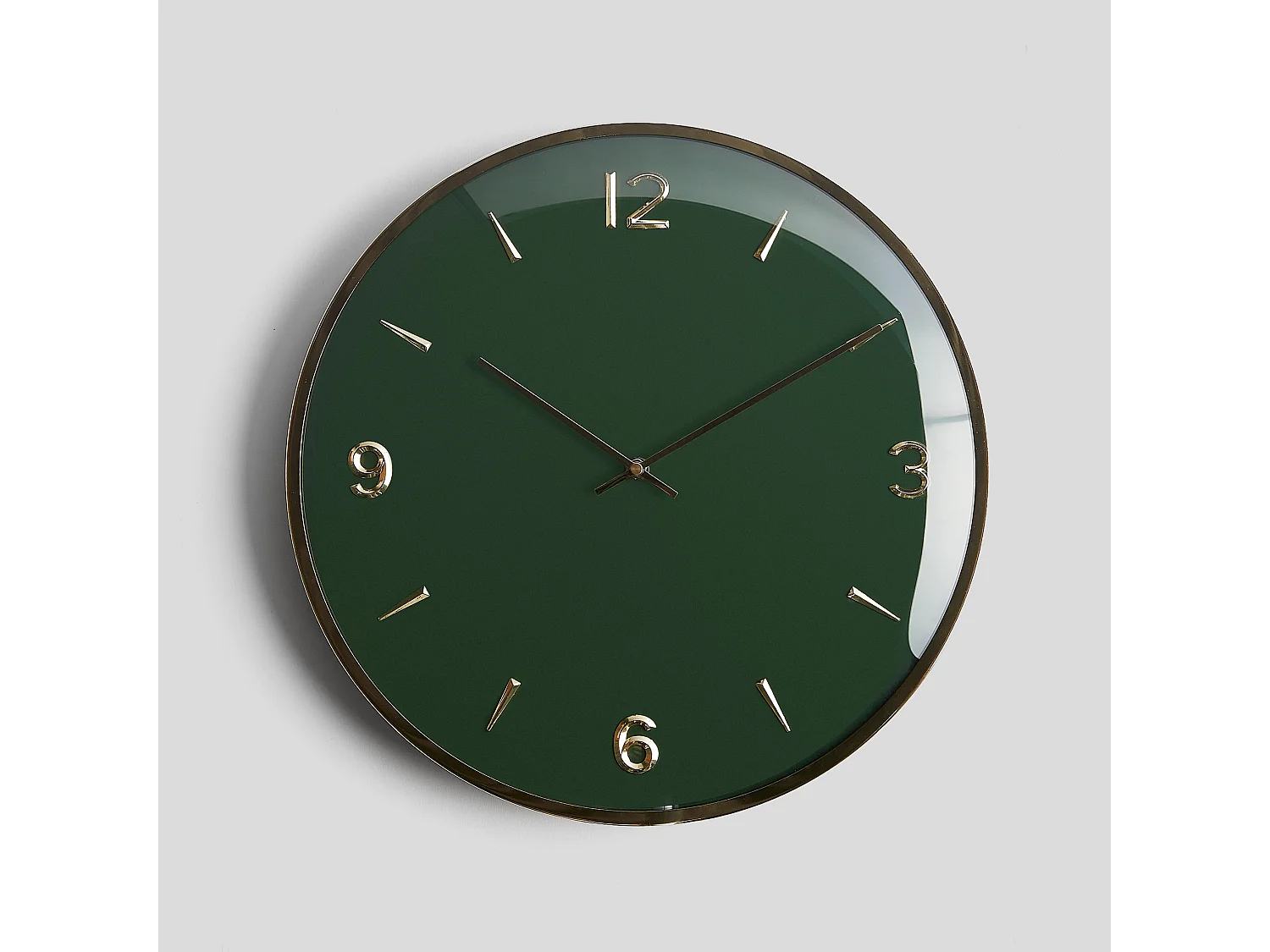 Wanduhr Tuma2 mittelgrün 41 cm