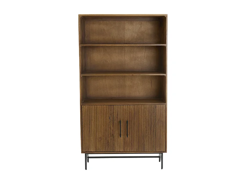 Schrank DUBAKU - 100x40x180cm - Braun