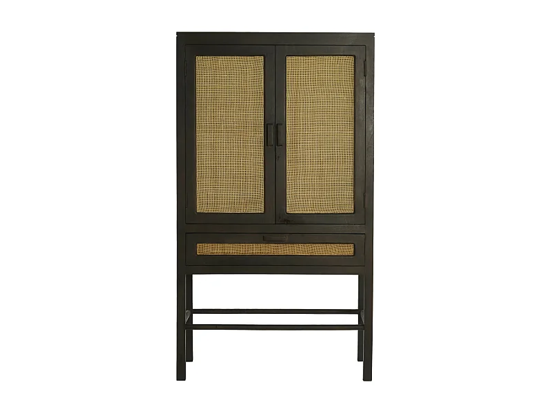 Schrank NIPOS - 90x45x160cm - Braun