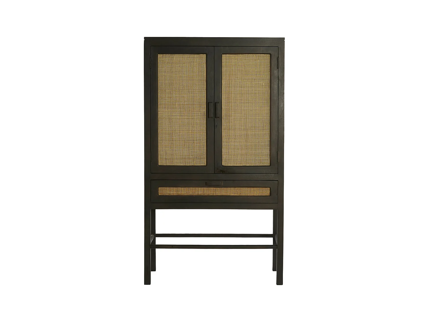 Kast NIPOS - 90x45x160cm - Bruin