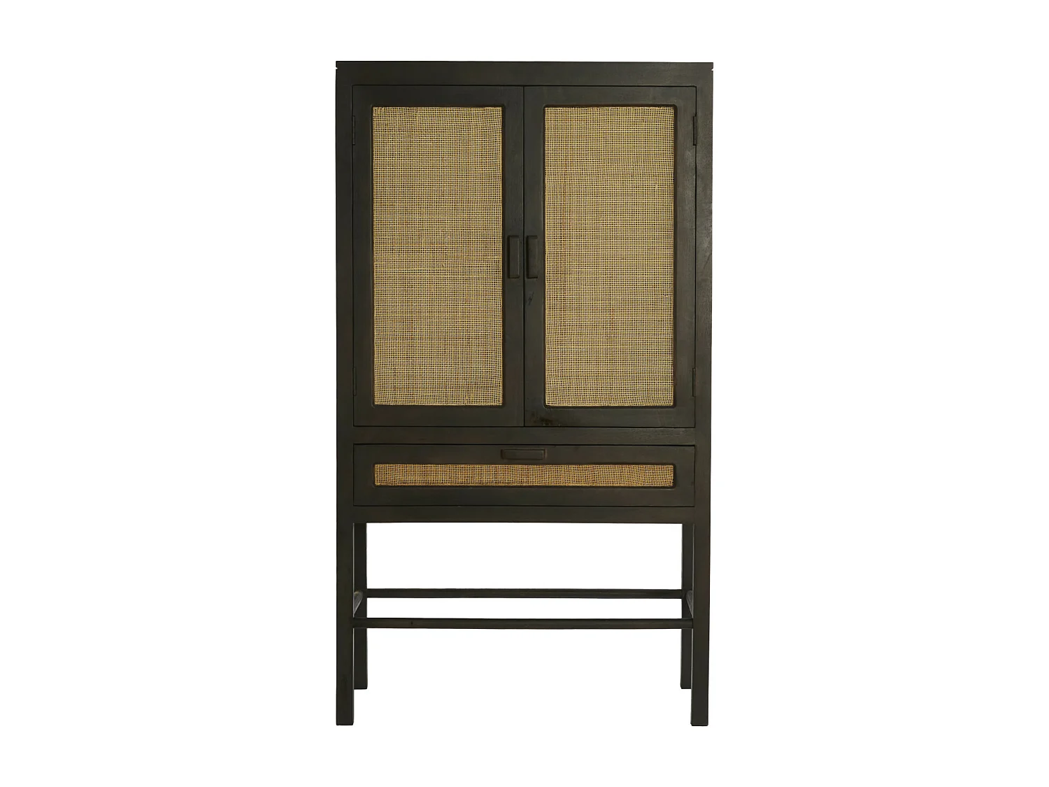 Armoire NIPOS - 90x45x160cm - Marron