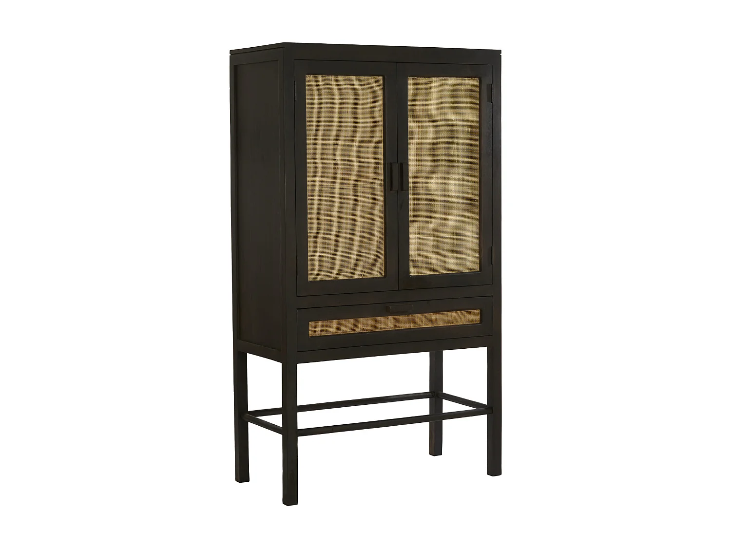 Armoire NIPOS - 90x45x160cm - Marron