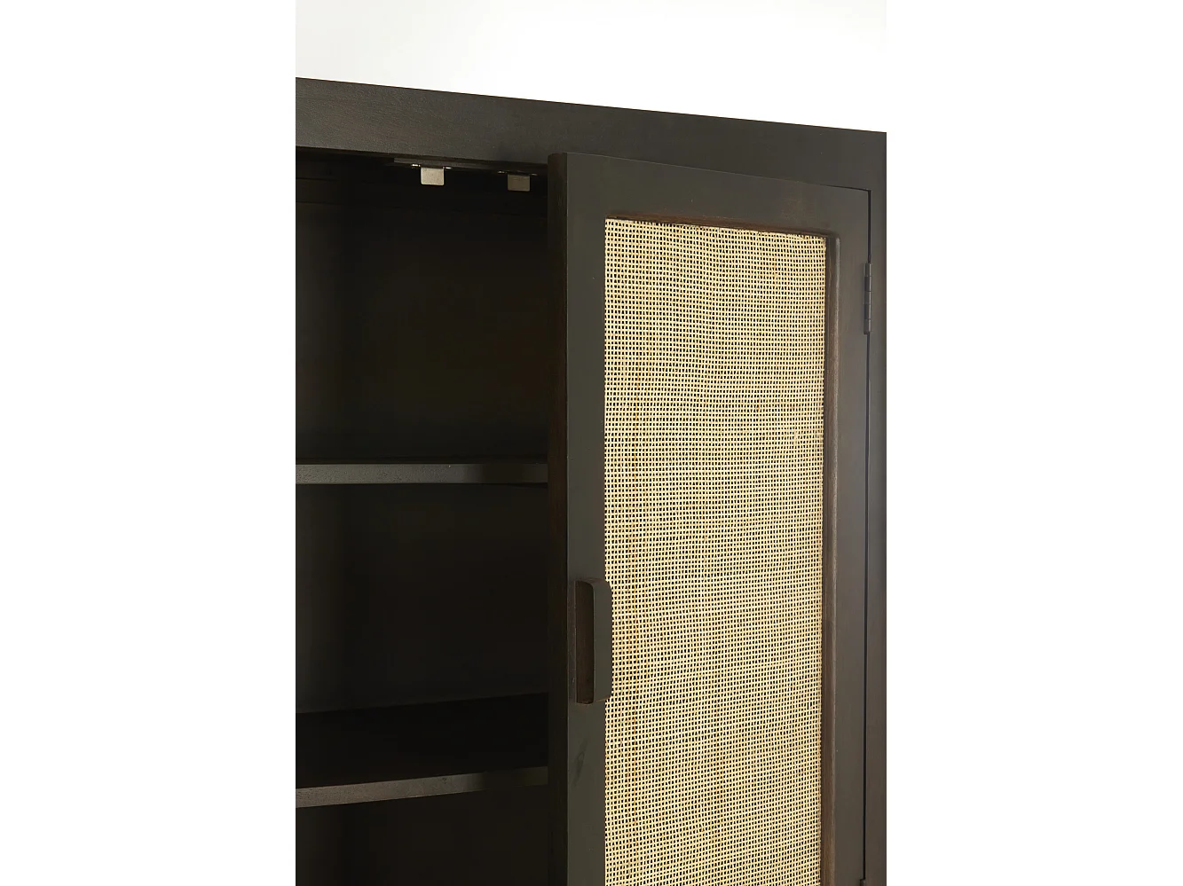 Armoire NIPOS - 90x45x160cm - Marron