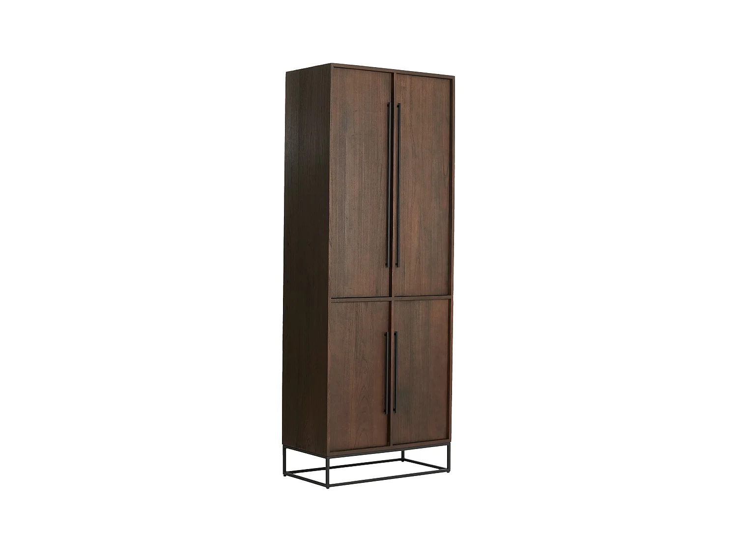 Armoire LILIAN - 75x40x200cm - Marron