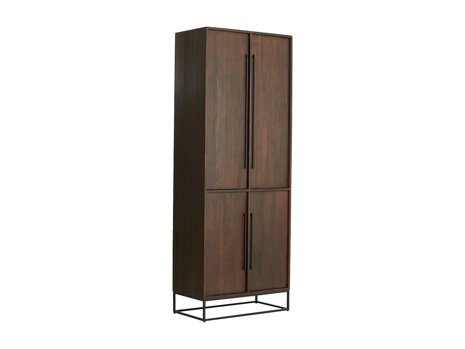 Kast LILIAN - 75x40x200cm - Bruin