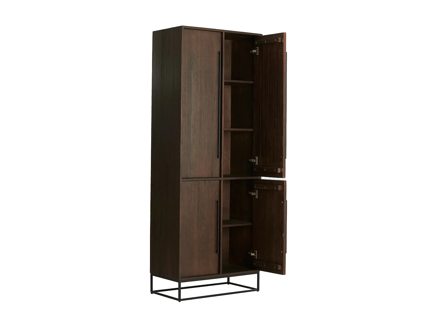 Kast LILIAN - 75x40x200cm - Bruin