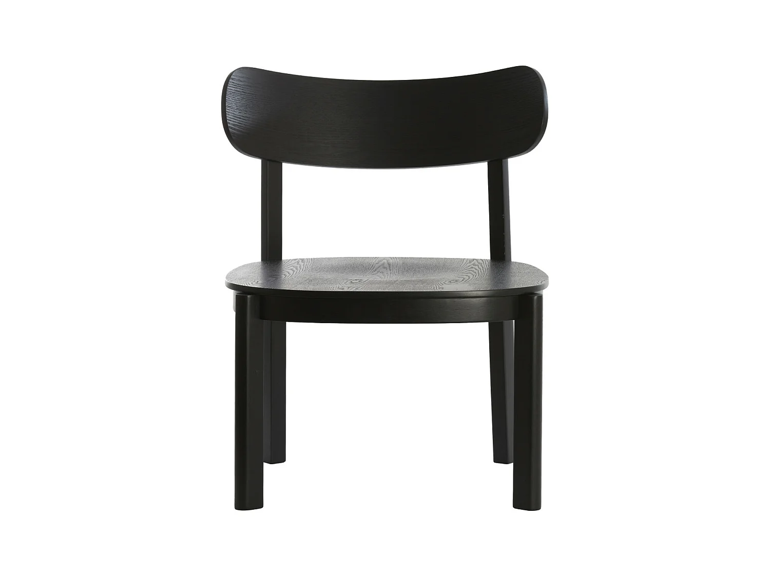 Chaise JABUGO - Ø59,5x77cm - Noir