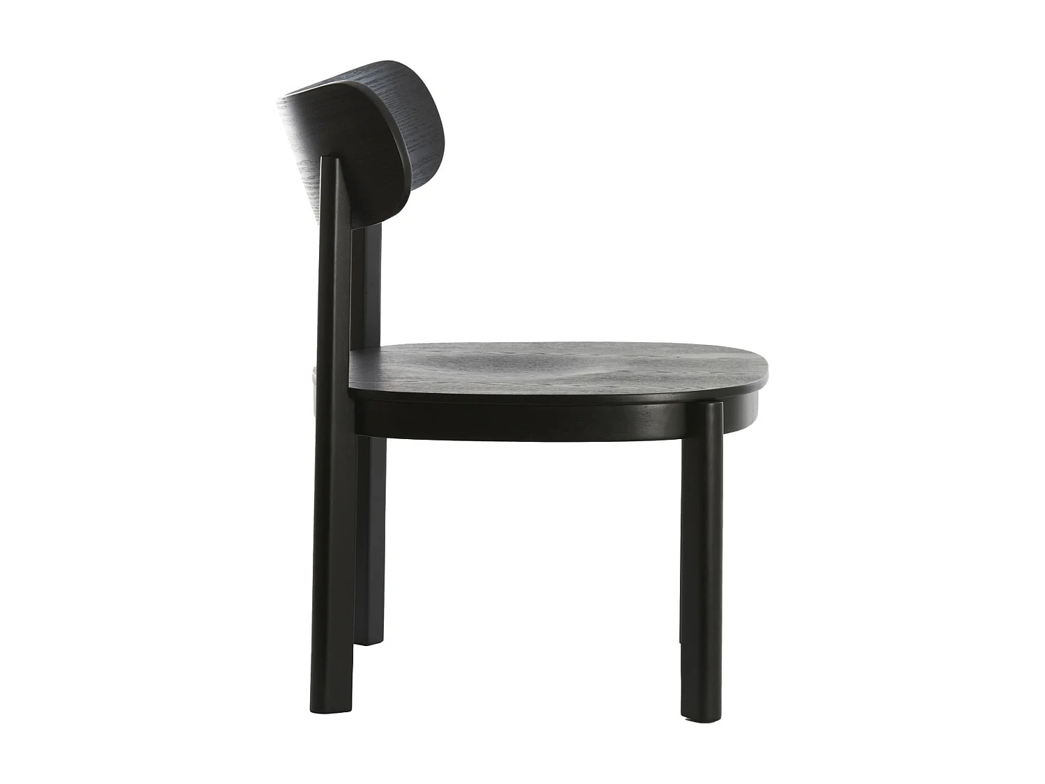 Silla JABUGO - Ø59,5x77cm - Negro