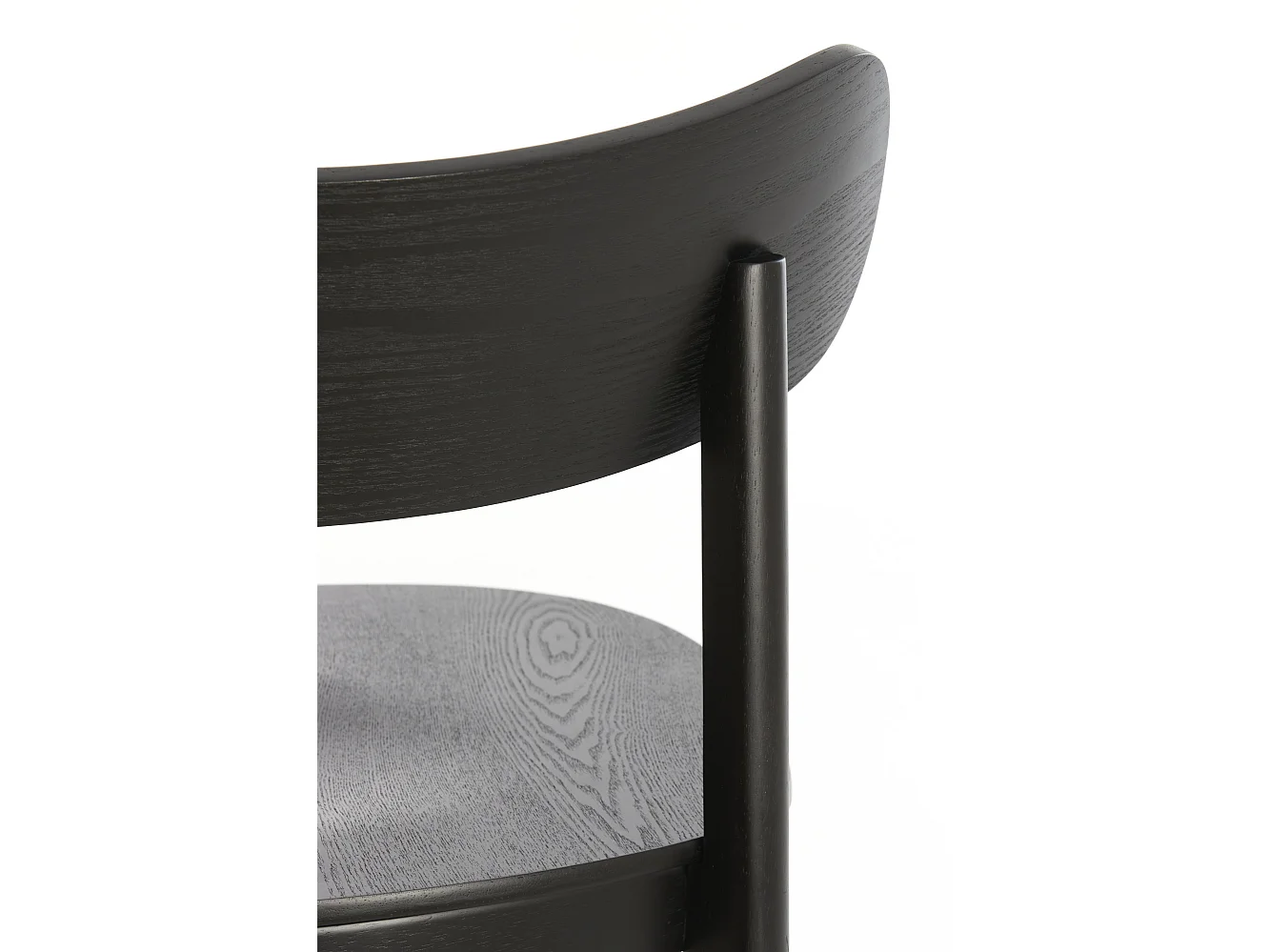 Silla JABUGO - Ø59,5x77cm - Negro