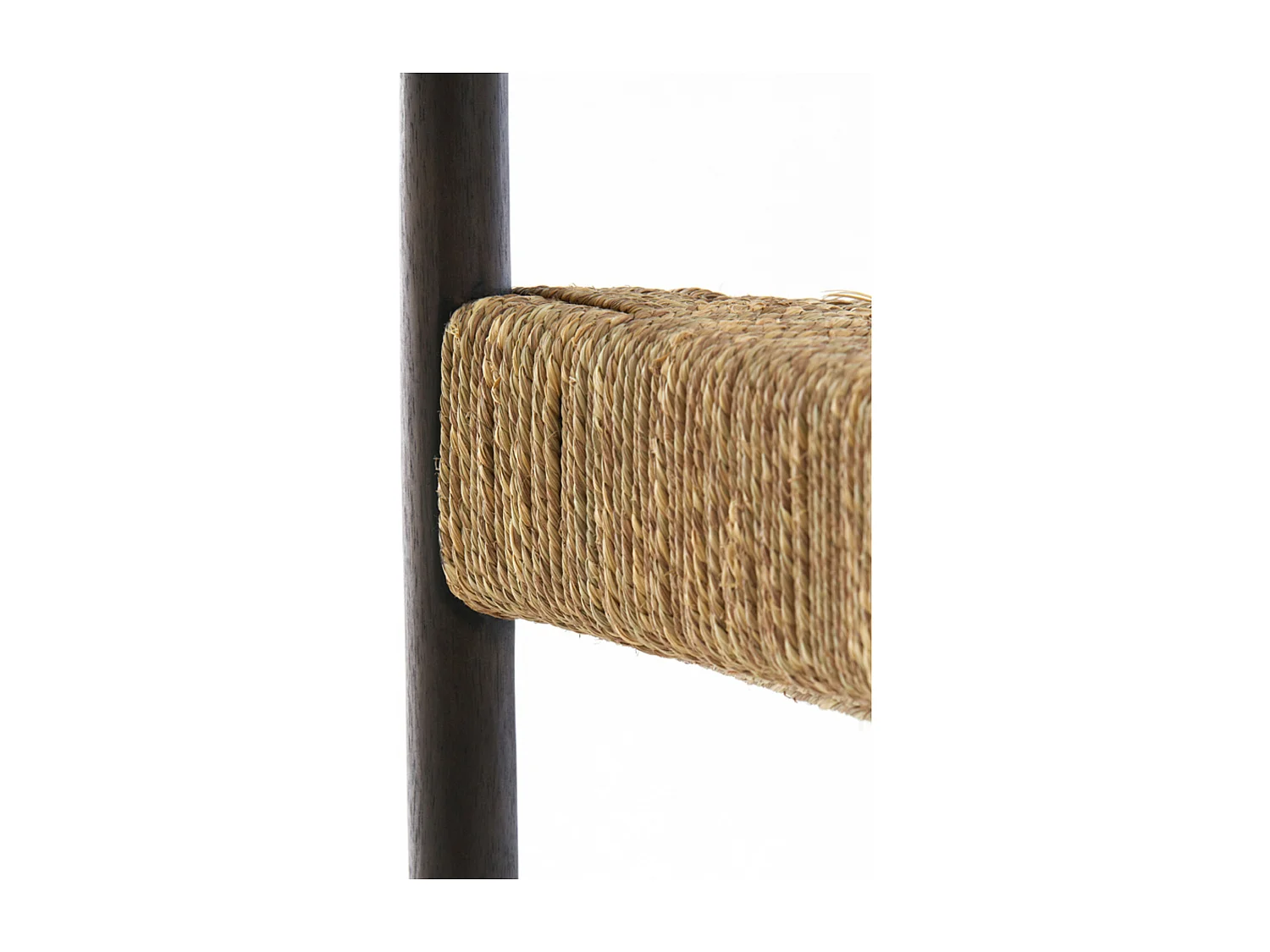 Chaise DELMAR - 60,5x57x76,5cm - Marron