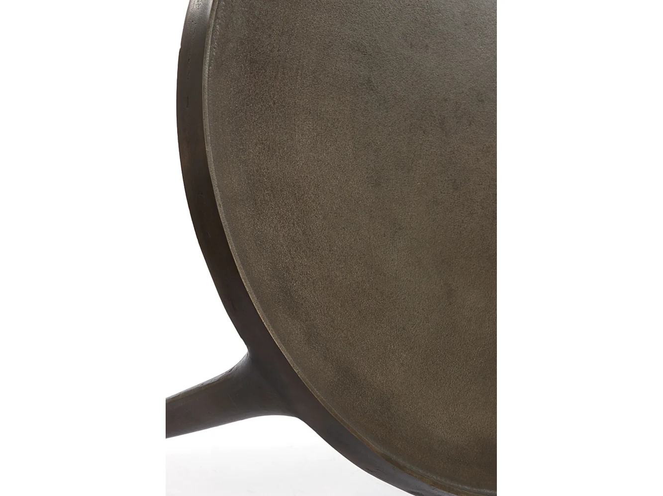 Table basse TOBIAS - Ø75x44cm - Marron - Lot de 2