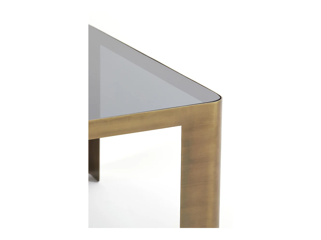 Salontafel OXE - Ø75x40cm - Brons - Set van 2