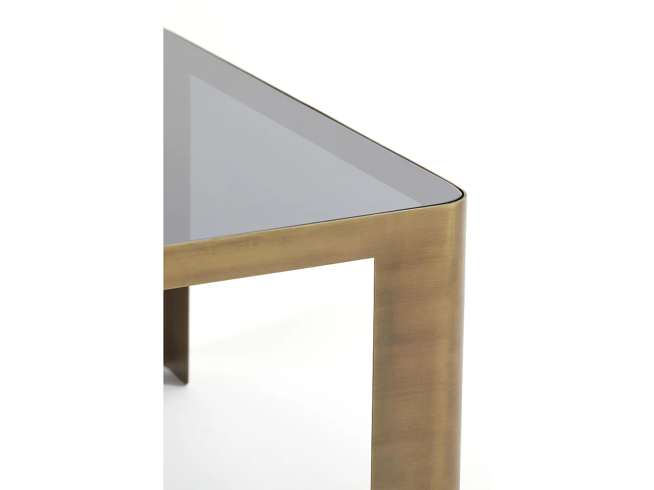 Couchtisch OXE - Ø75x40cm - Bronze - 2er-Set