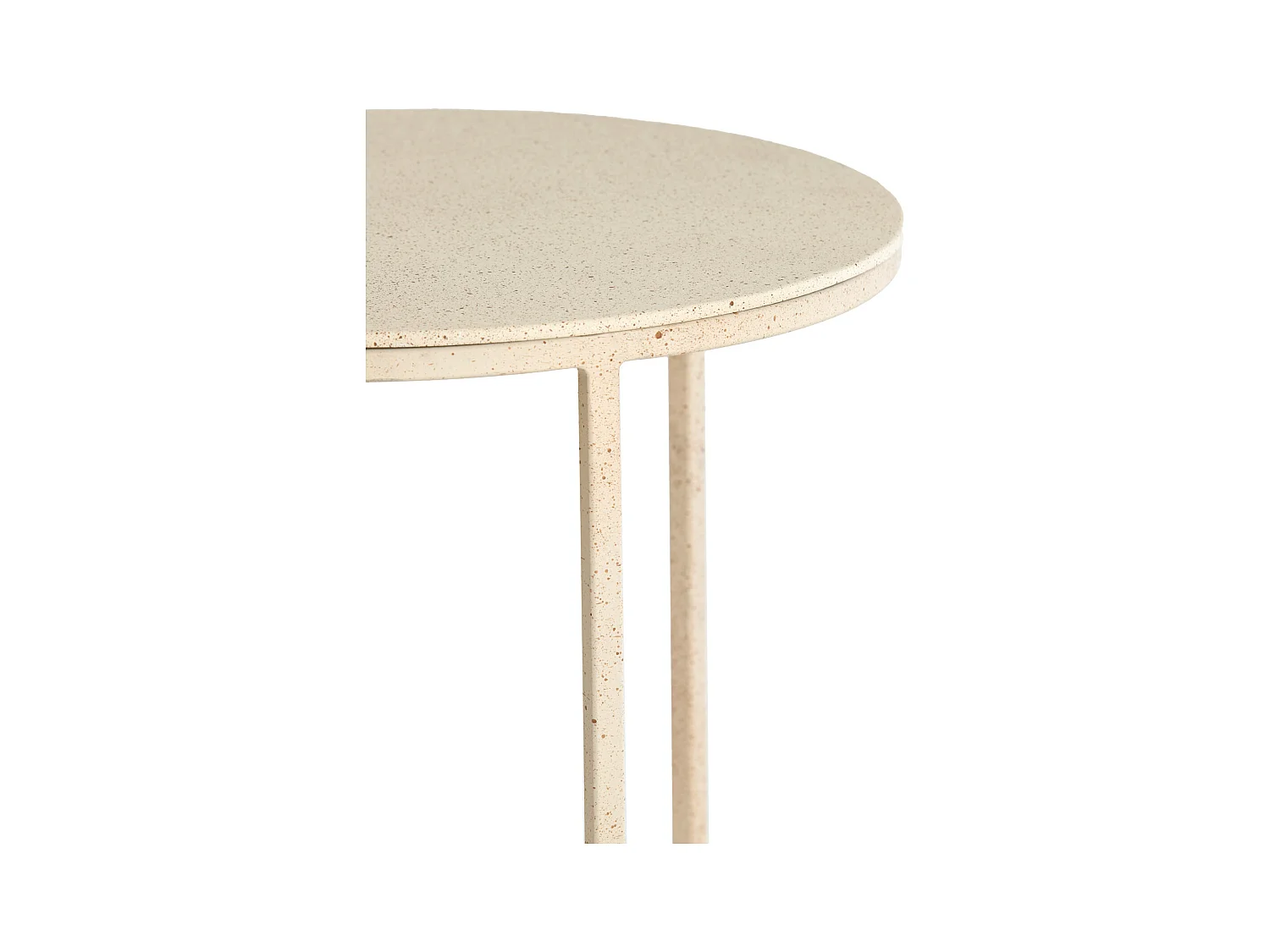 Table basse SADAR - Ø75x42cm - Marron - Lot de 2