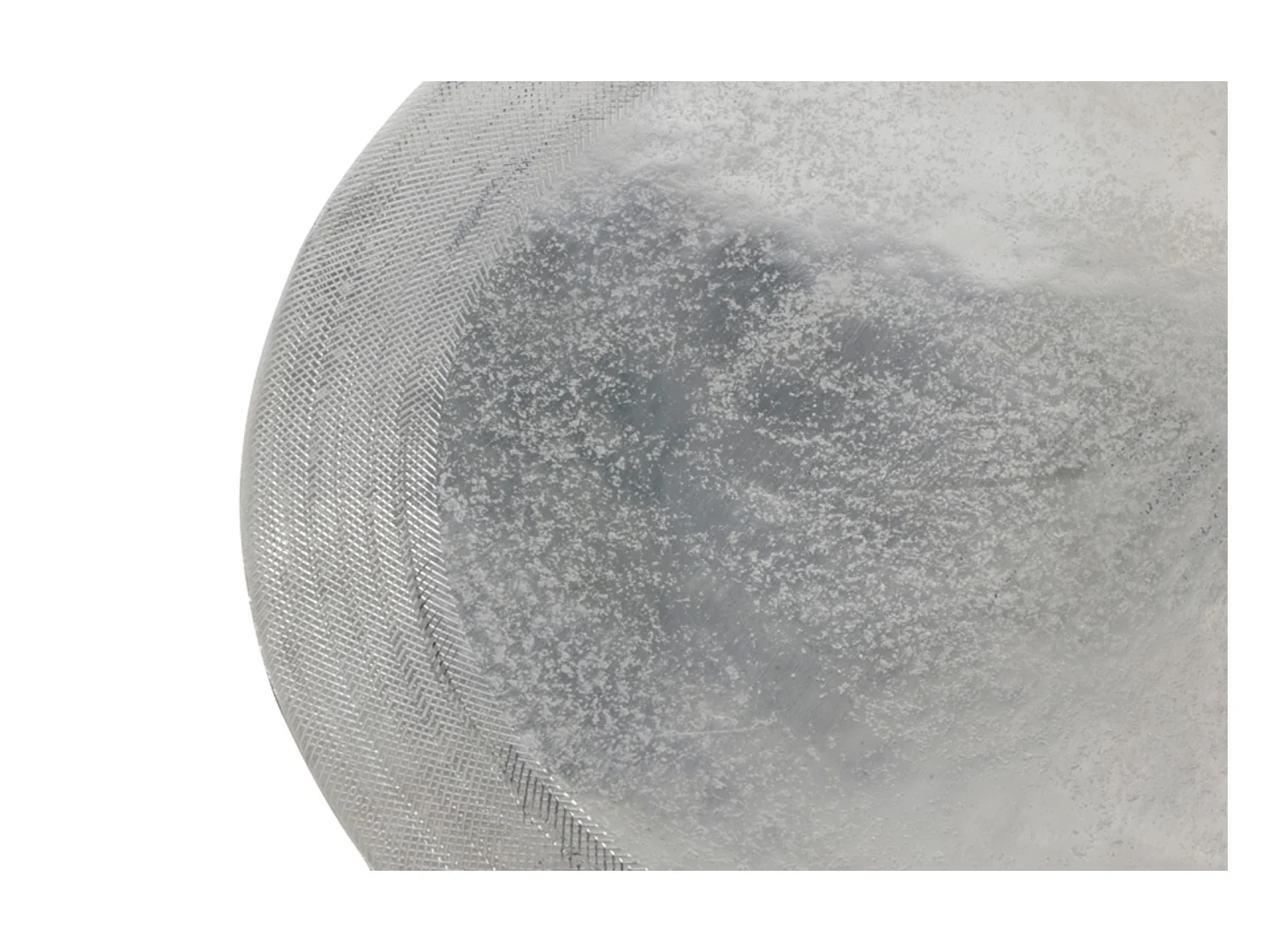 Table d'appoint TALCA - Ø49x52cm - Argent - Lot de 2