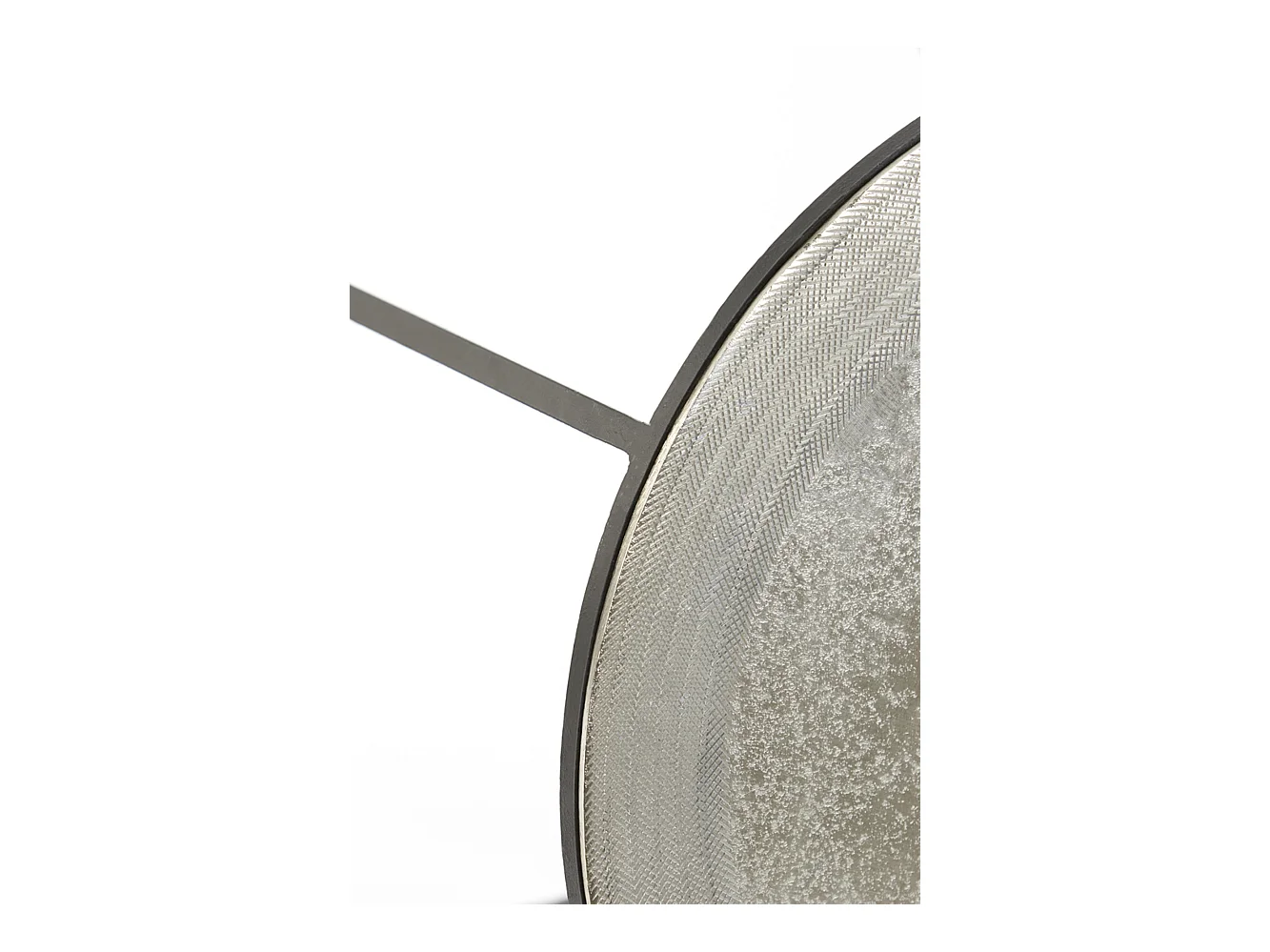 Table d'appoint TALCA - Ø49x52cm - Argent - Lot de 2