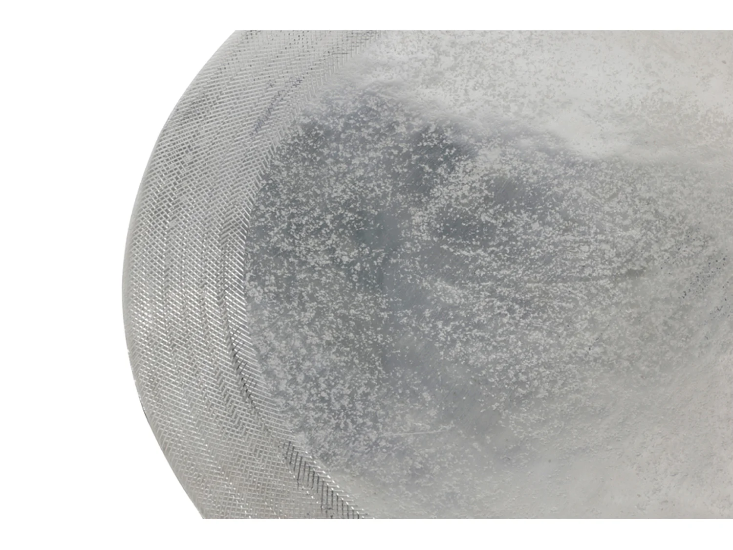 Table d'appoint TALCA - Ø49x52cm - Argent - Lot de 2