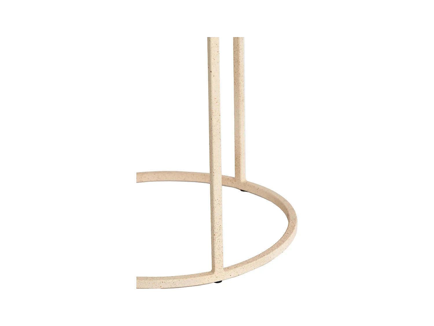 Table d'appoint SADAR - Ø52x46cm - Marron - Lot de 2