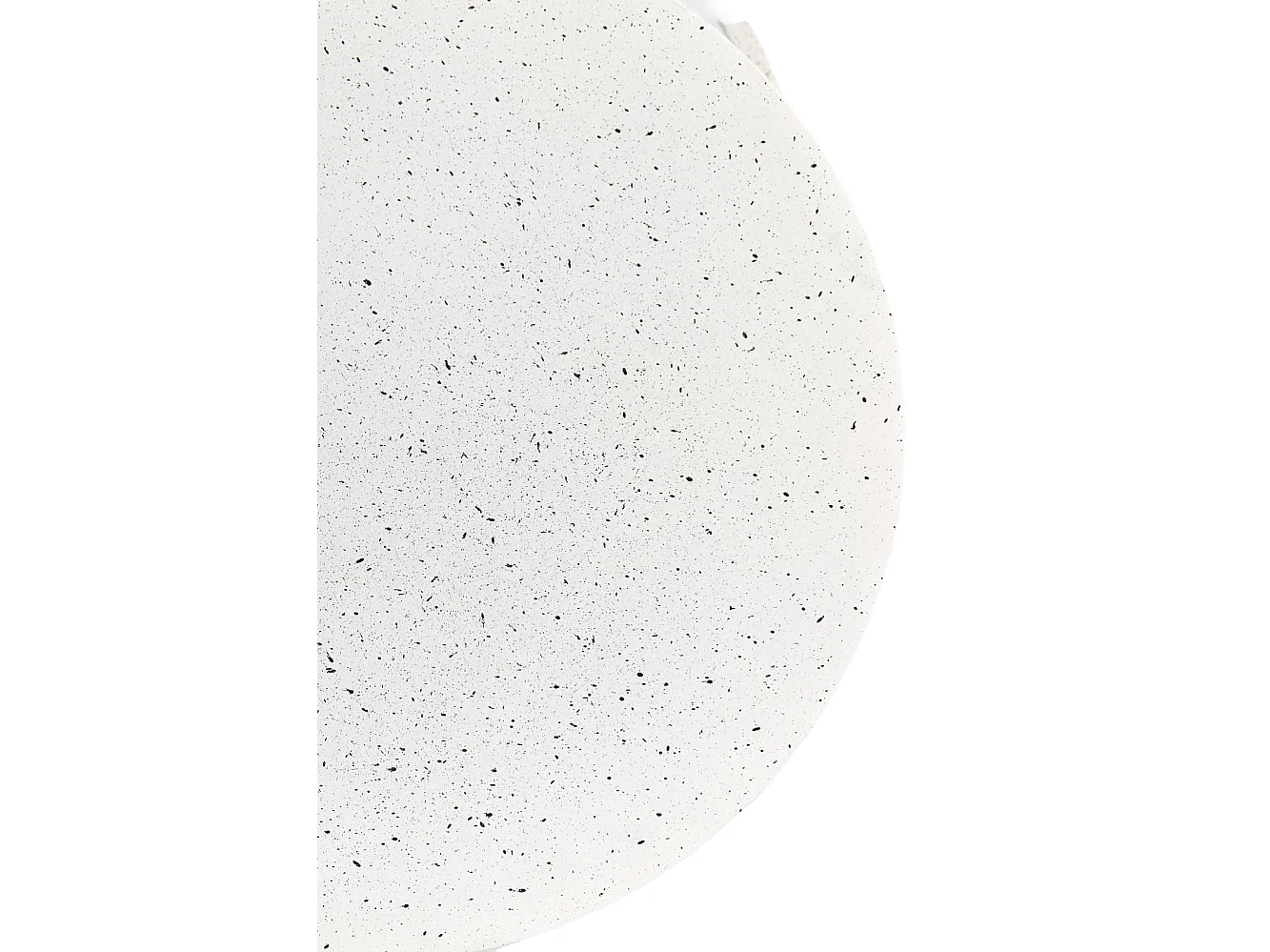 Table d'appoint SADAR - Ø52x46cm - Blanc - Lot de 2