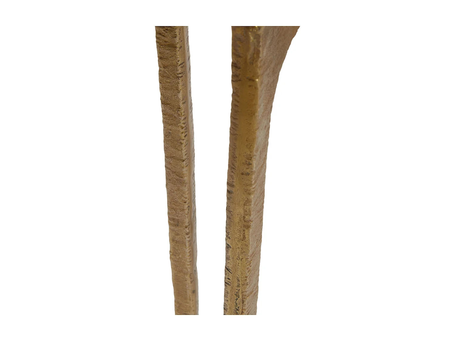 Table basse KANAE - Ø76x44cm - Marron - Lot de 2