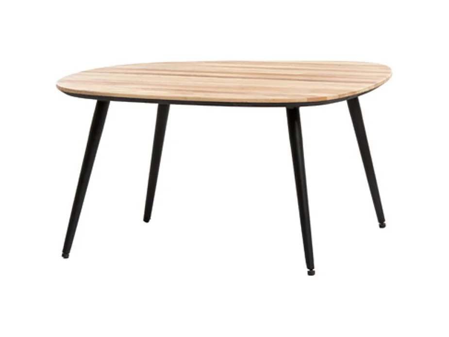 Table basse VIEJO - 62x42x38cm - Marron - Lot de 3