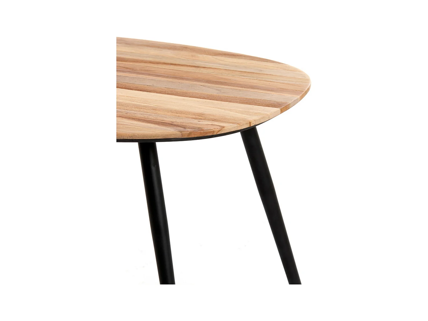 Table basse VIEJO - 62x42x38cm - Marron - Lot de 3