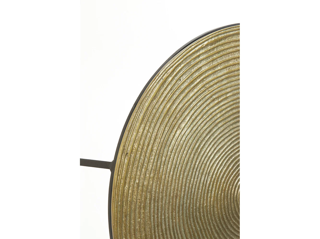 Table d'appoint TALCA - Ø49x52cm - Bronze - Lot de 2